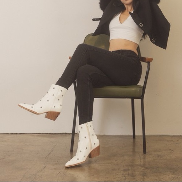 Star Studded Western Boots - OASIS SOCIETY - Picture 6 of 7